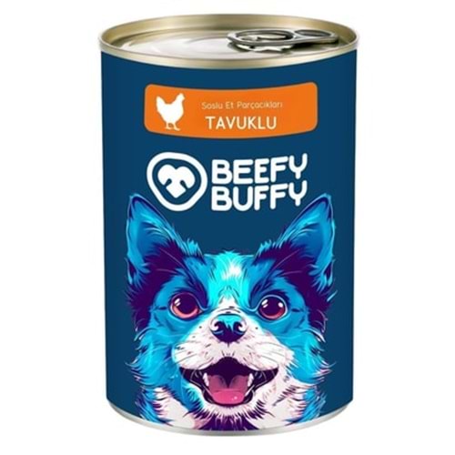 Beefy Buffy Yoğun Tavuk İçerikli Köpek Konservesi 415 Gr