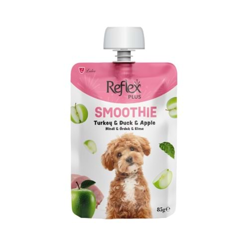 Reflex Plus Smoothie Hindi Ördek ve Elmalı Köpek Ödül Maması 85gr