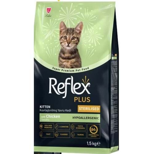 Reflex Plus Kitten Sterilised Chicken 1,5 KG