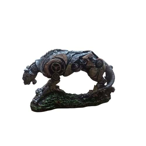GR1278 Mekanik Jaguar Akvaryum Dekoru 23x8x14 cm 535 Gr