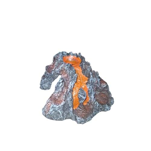 GS1005 Volkanik Kaya Akvaryum Dekoru 18x19x9 cm