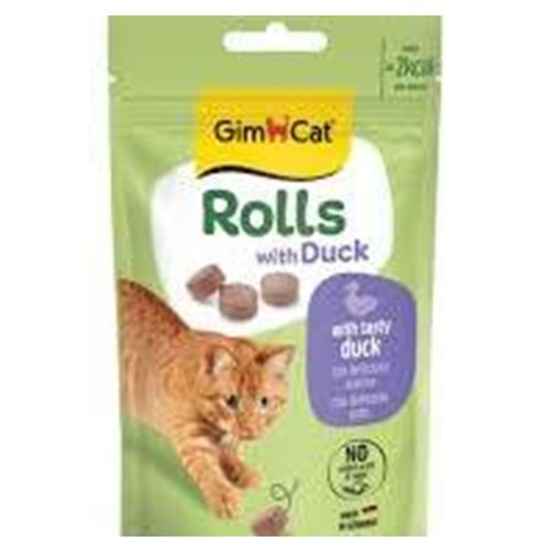 Gimcat Rolls with Duck (Ördekli) Kedi Ödül Tableti 50 gr