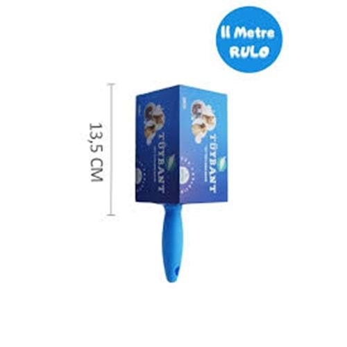 Tüybant Midi Tüy Toplayıcı Rulo Kedi Köpek Tüy Kıl Toz Toplama Rulosu