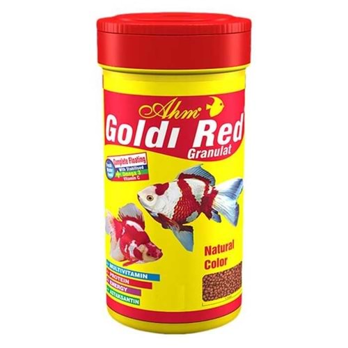 Ahm Goldi Red Granulat Renk Yemi 100 ML
