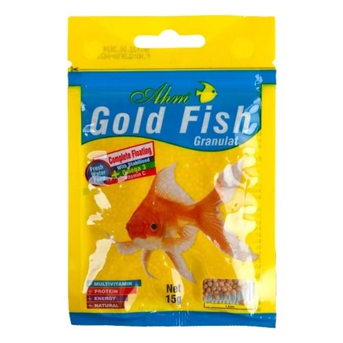 AHM GOLD FİSH GRANULAT 15 GR