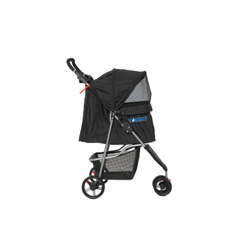 Tommy Evcil Hayvan Arabası Siyah 81*45.5*101cm Max 15kg