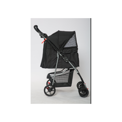 Tommy Evcil Hayvan Arabası Siyah 80.5*45.5*101 Max 15kg