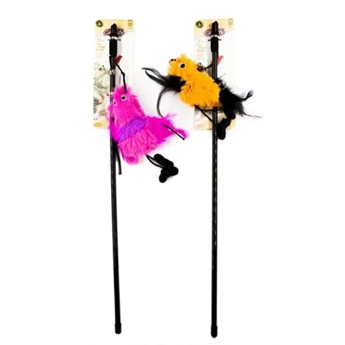 CATLIFE Kuş Figürlü Kedi Oltası