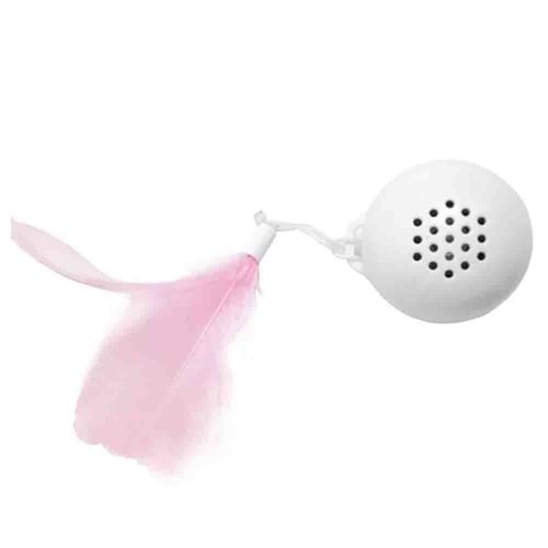 M-Pets İnteraktif Top Kedi Oyuncağı 4,2cm (Beyaz)