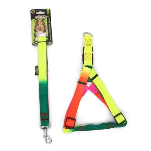 DOGLİFE GÖKKUŞAĞI GÖĞÜS TASMASI+GEZDİRME 2,5CM