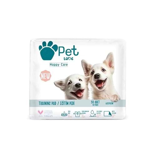 Pet Love Köpekler İçin Eğitim Pedi 30lu 60x90cm