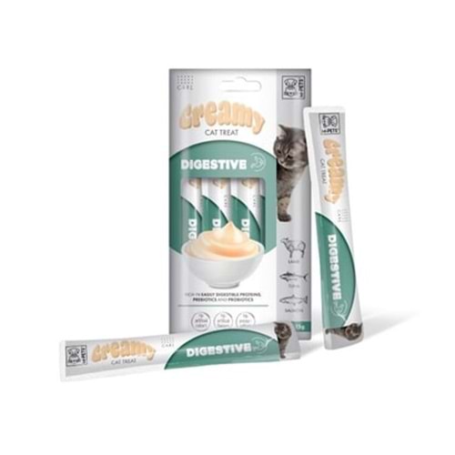 M-Pets Creamy Digestive Kedi Ödülü 4x15 GR