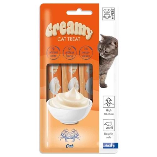 Creamy Yengeçli Kedi Ödülü 4x15gr
