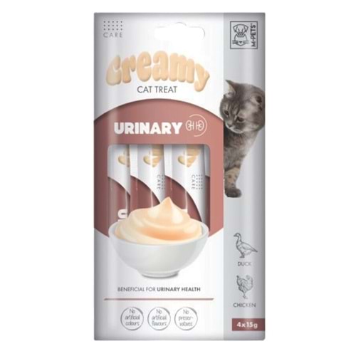 M-Pets Urinary Fonksiyonel Creamy Kedi Ödülü 4x15gr