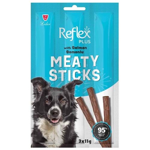 Reflex Plus Somonlu Çubuk Yetişkin Köpek Ödül Maması 3lü