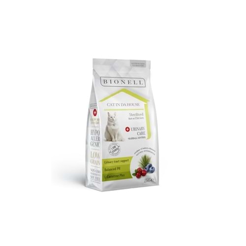 Bionell Sterilised Tavuklu Kedi Maması 2 Kg
