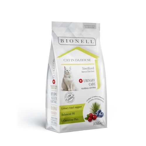 Bionell Sterilised Tavuklu Kedi Maması 10 kg
