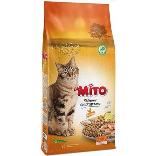 LaMito Tavuklu Yetişkin Kedi Maması 1 kg