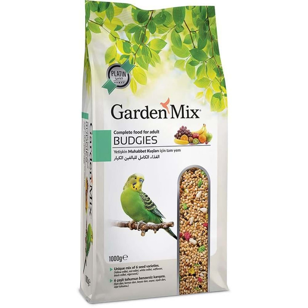 Garden Mix Platin Meyveli Muhabbet Kuşu Yemi 1kg