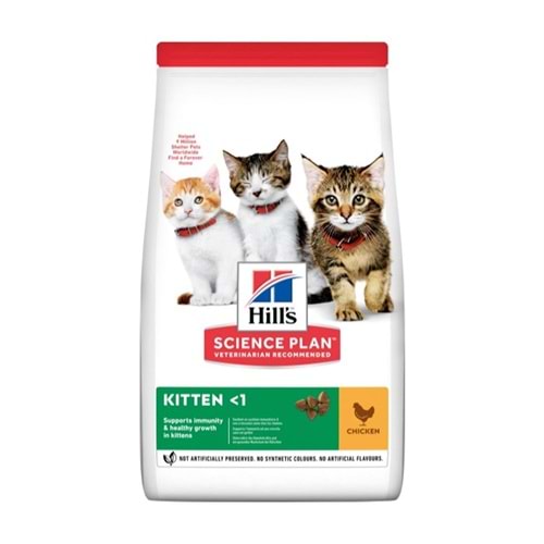 Hill's Kitten Tavuklu 1.5 Kg Yavru Kuru Kedi Maması