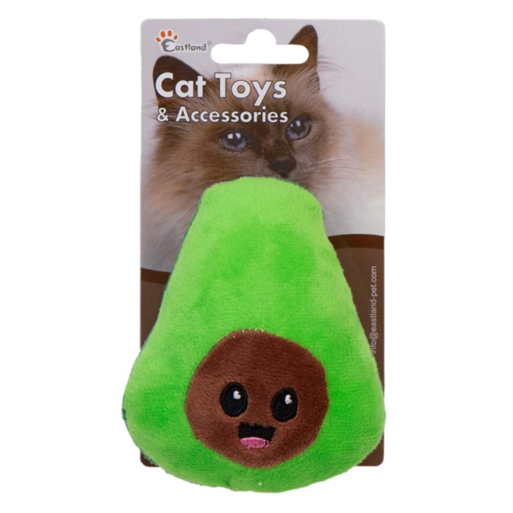 Eastland Catnipli Hışırtılı Peluş Avokado 11,5cm