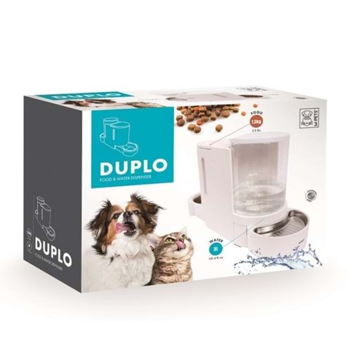 M-PETS DUPLO MAMA VE SU KABI HAZNELİ WHİTE 3L/1,3K