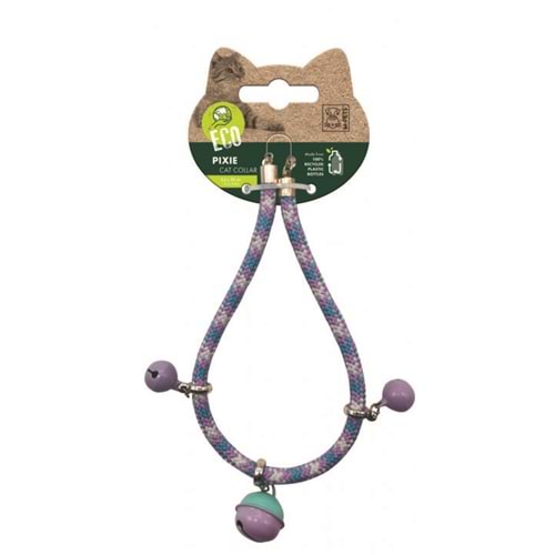 M-PETS PIXIE KEDİ BOYUN ZİLLİ TASMASI MİX COLOR