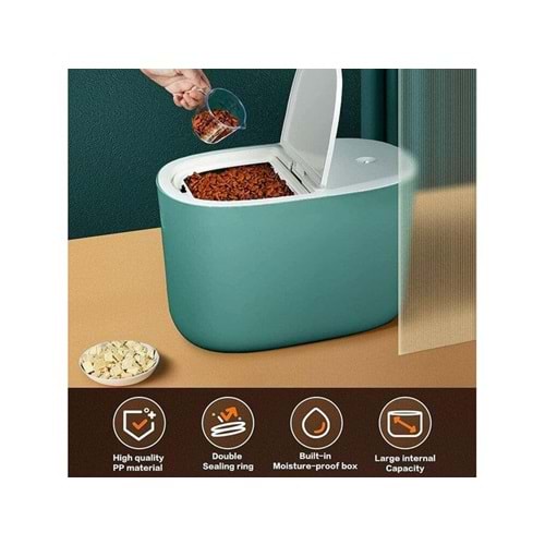 M-PETS STOKO GREEN 6 KG MAMA SAKLAMA KOVASI
