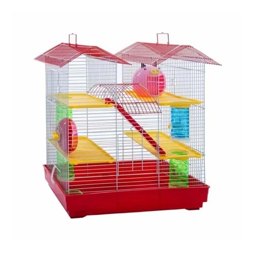 Nanbell Hamster Gonzales Kafesi 45.5 X 28.5 X 45 cm