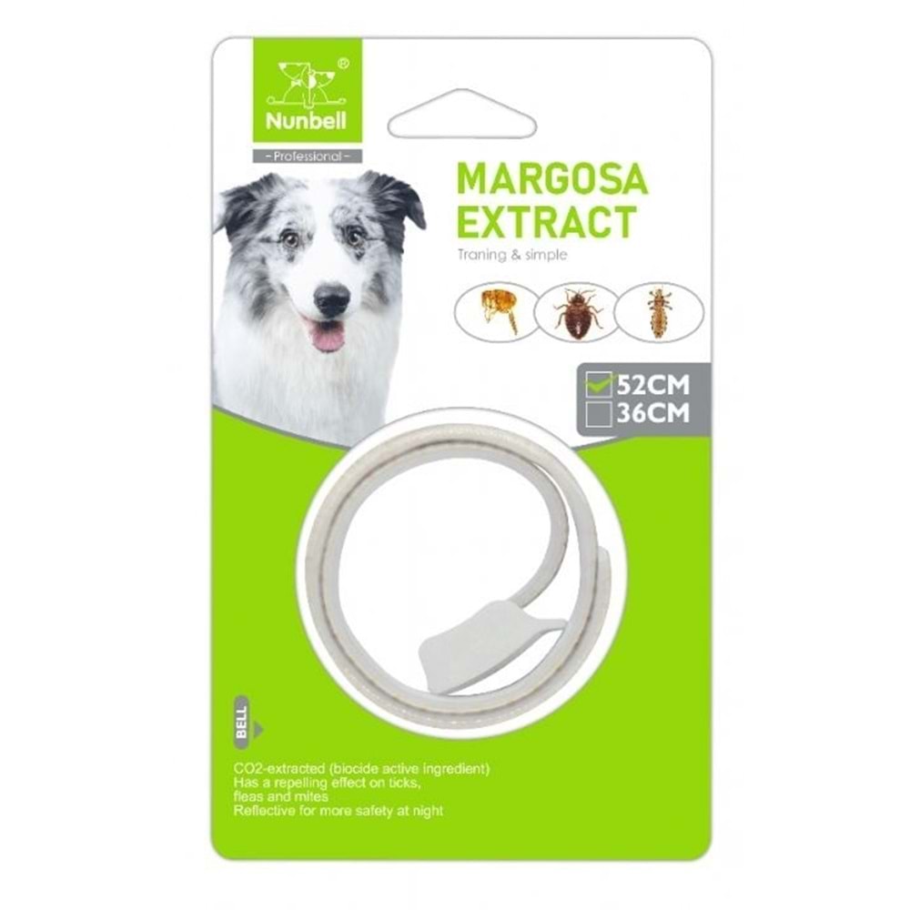 NUNBELL KÖPEK BİT PİRE KENE UZAK.TAS. 52CM