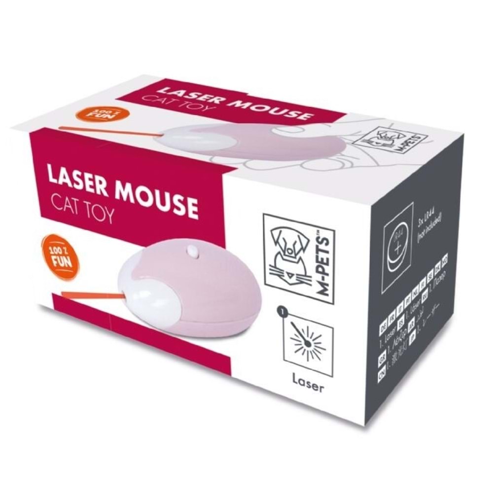 M-Pets Lazer Fare Kedi Oyuncağı 6,3x3,3x2,8cm